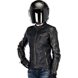 Alpinestars Stella Renee Denim/ leather jacket size 6